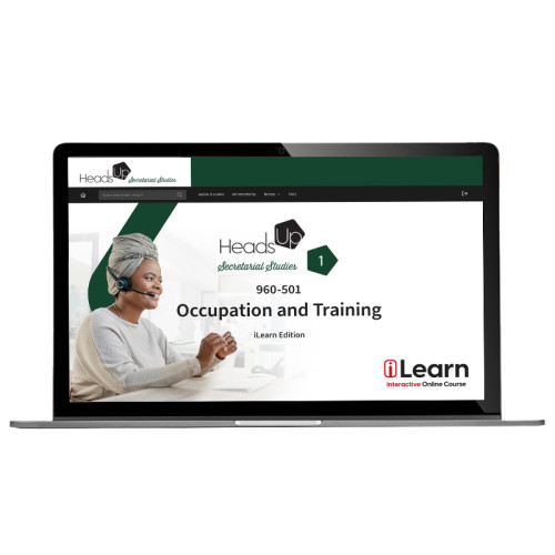 960-501 – Occupation and Training, iLearn Edition