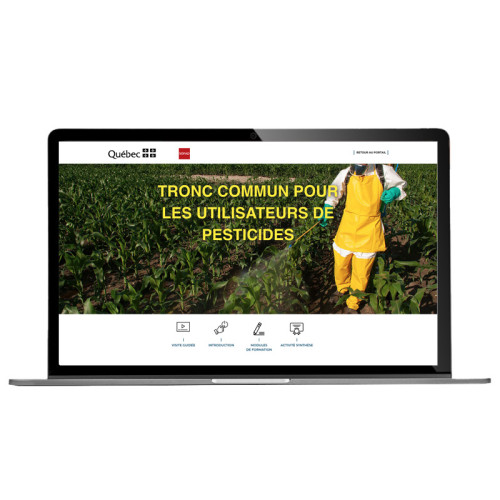 Cours en ligne : Tronc commun pour les utilisateurs de pesticides