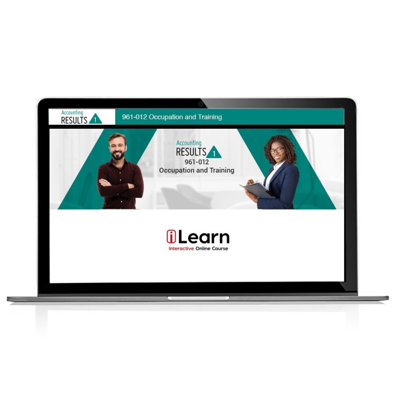 961-012 – The Occupation and the Training Process - iLearn edition