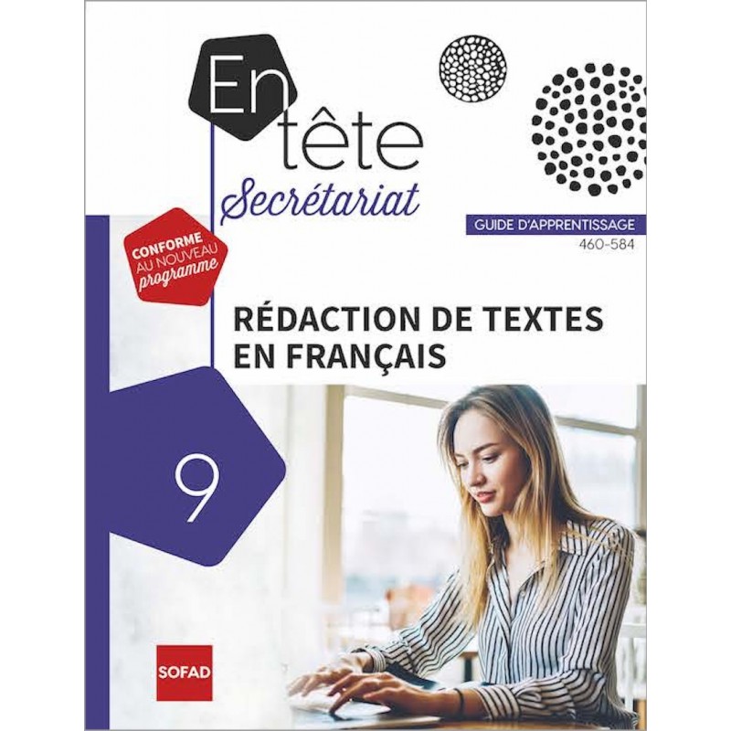 460 584 Redaction De Textes En Francais Sofad